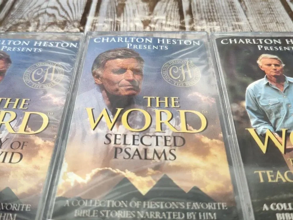 Charlton Heston presents The Word Selected Psalms The story of King David set 3 - Picture 8 of 9